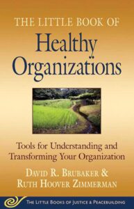 Book cover for Little Book of Healthy Organizations 