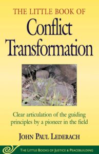 Book cover for little book of conflict transformation 