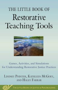 Book cover for restorative teaching tools