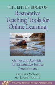 Book cover for little book of restorative teaching tools for online learning